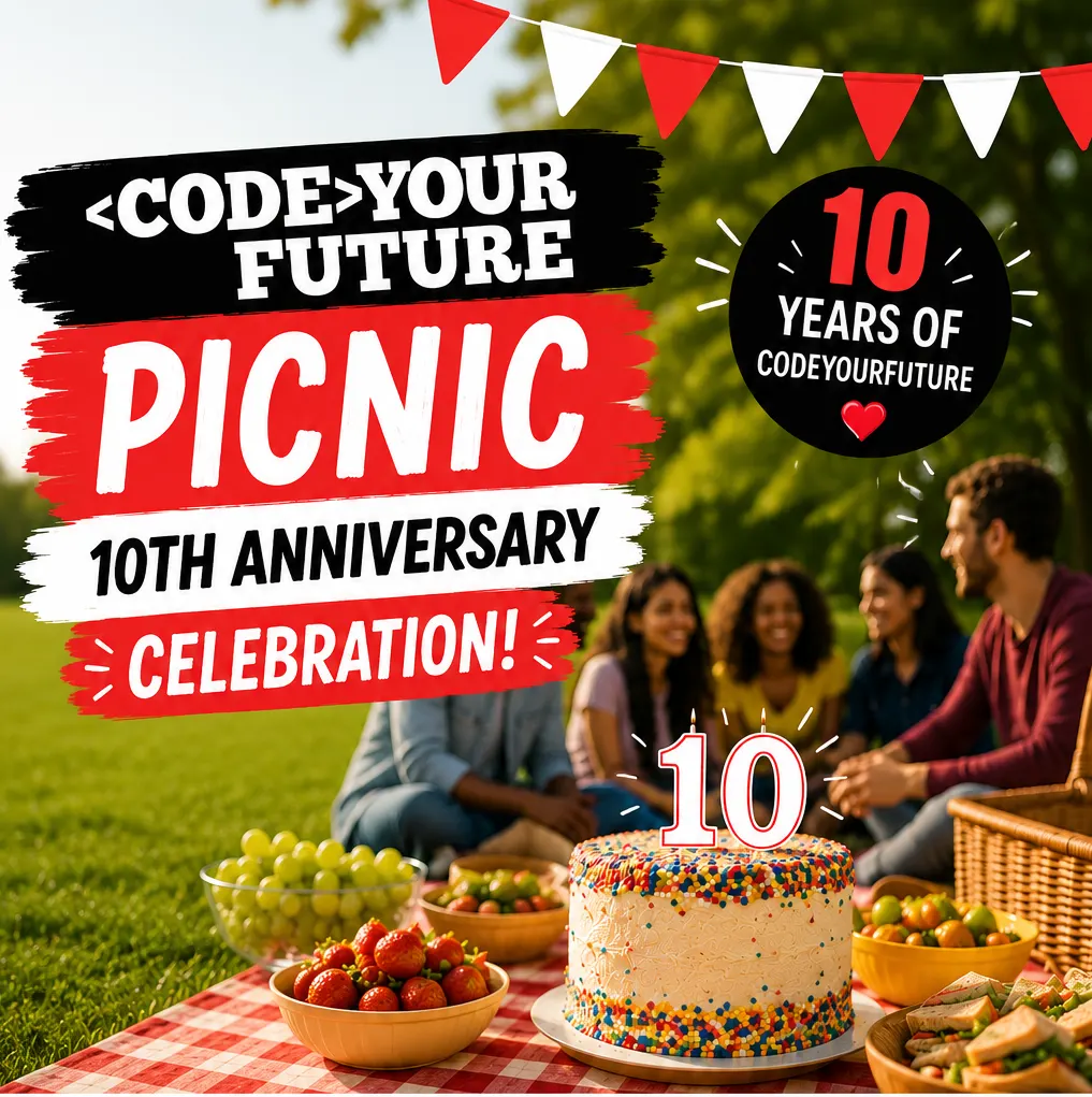 CodeYourFuture North West 10th Anniversary Celebration - Community gathering