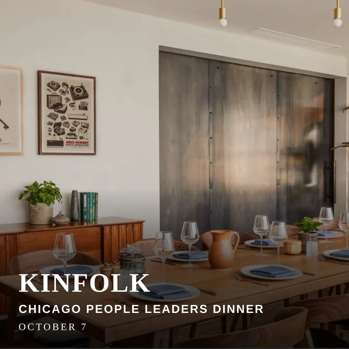 People Leaders Dinner - Chicago (by Kinfolk)