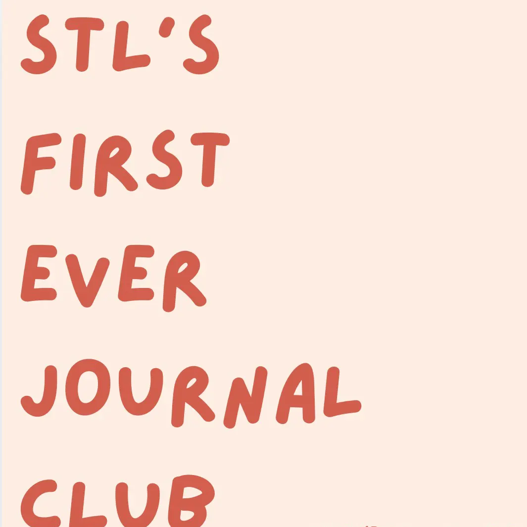STL Journal Collective's October Journal Club