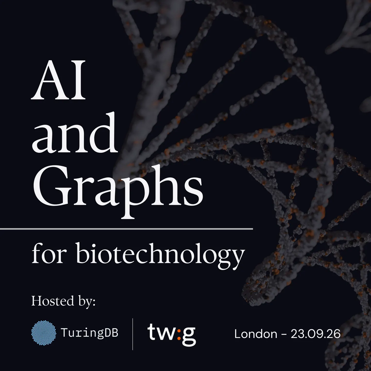 AI and Graphs for Biotechnology