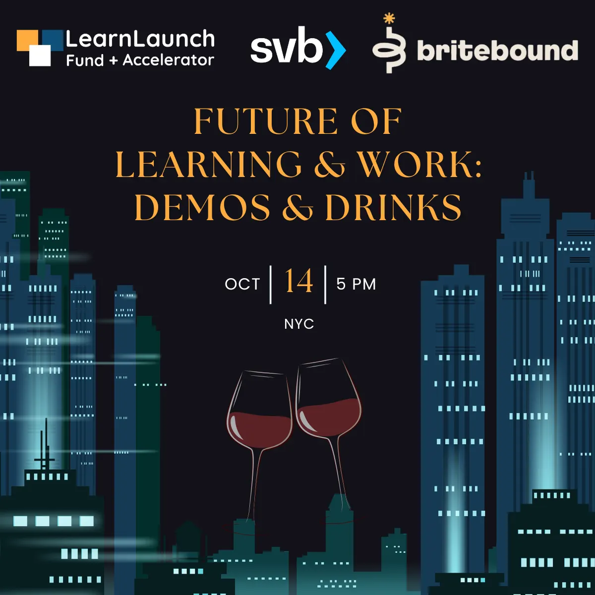 Future of Learning & Work: Demos and Drinks