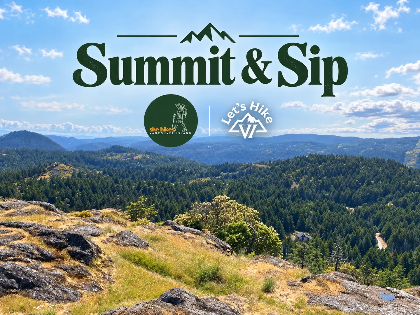 Summit & Sip: A Let's Hike Vi × She Hikes VI Collab