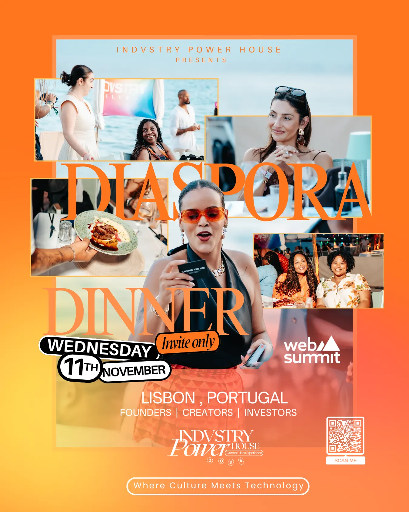 Indvstry Power House: Diaspora Dinner Lisbon