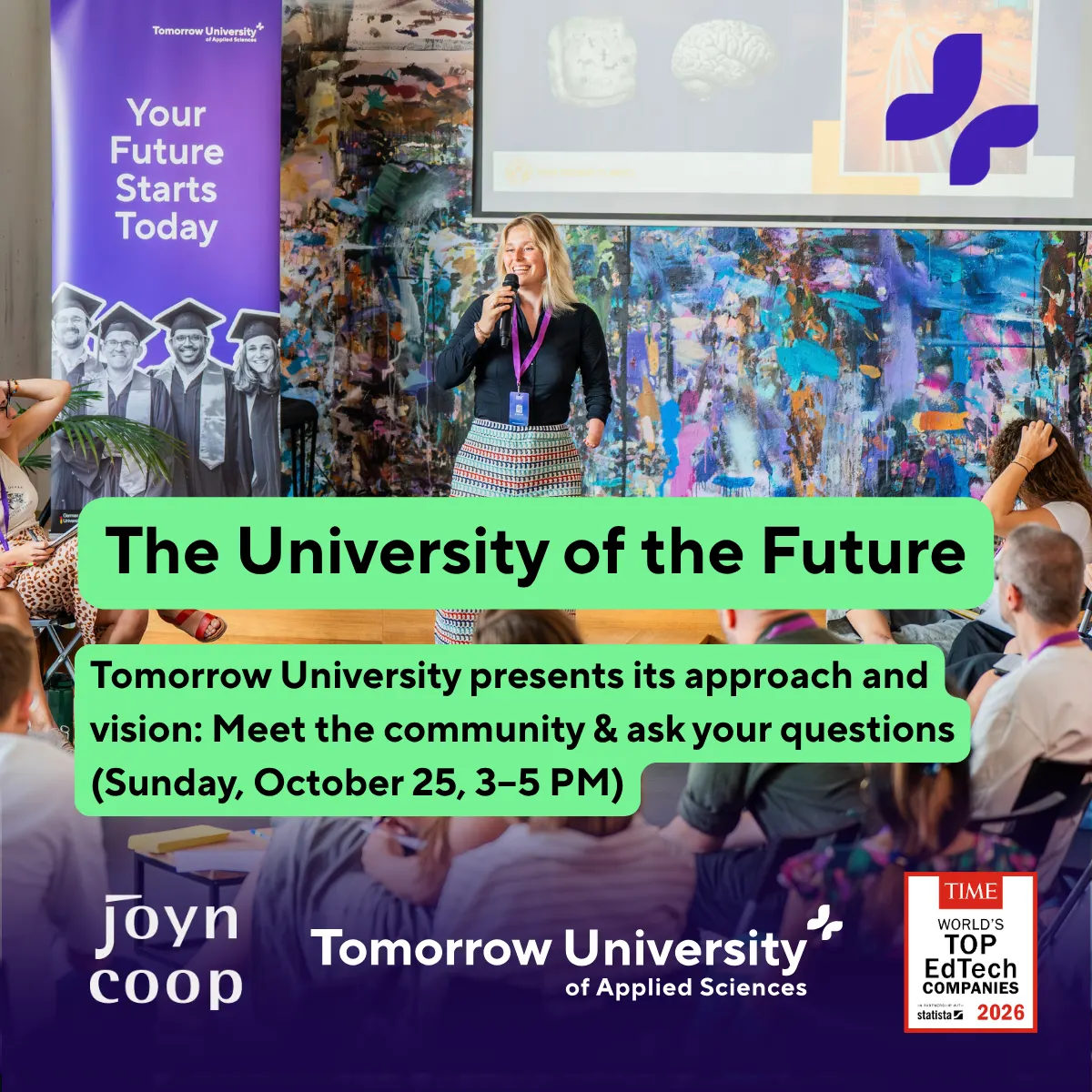 What does the University Of The Future Look Like? Tomorrow University presents its approach & vision ✨