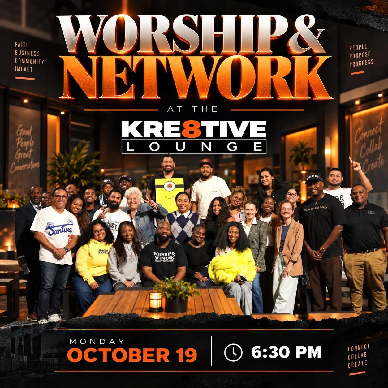 Worship & Network : Kre8tive Lounge