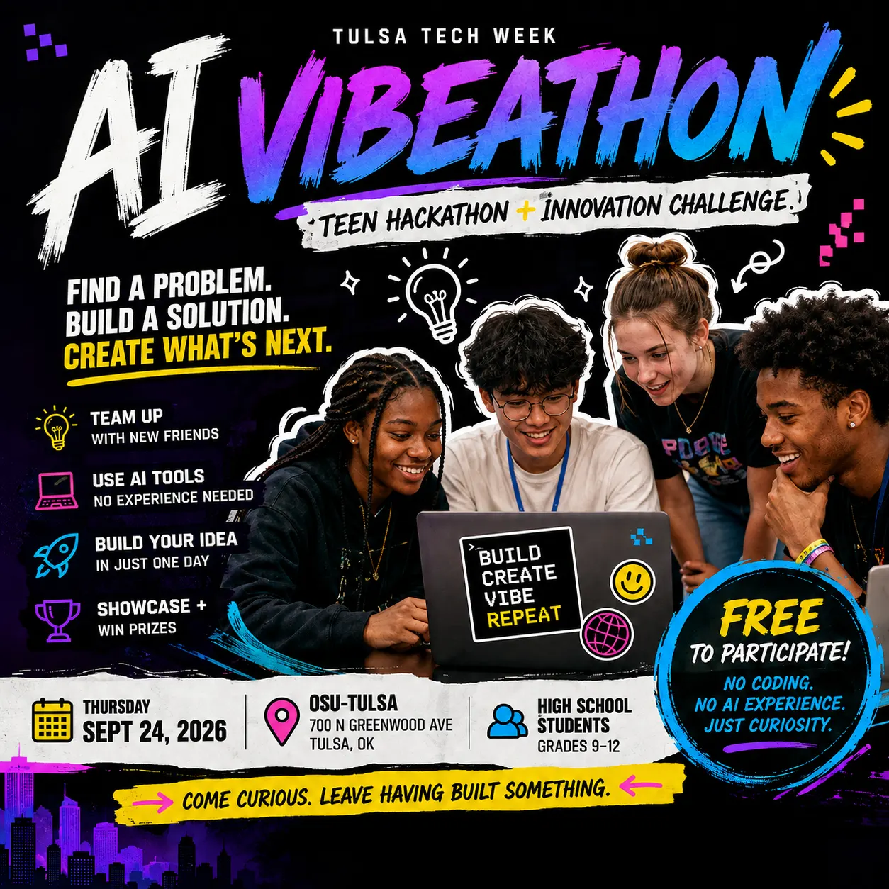 AI Vibeathon: Teen Hackathon + Innovation Challenge