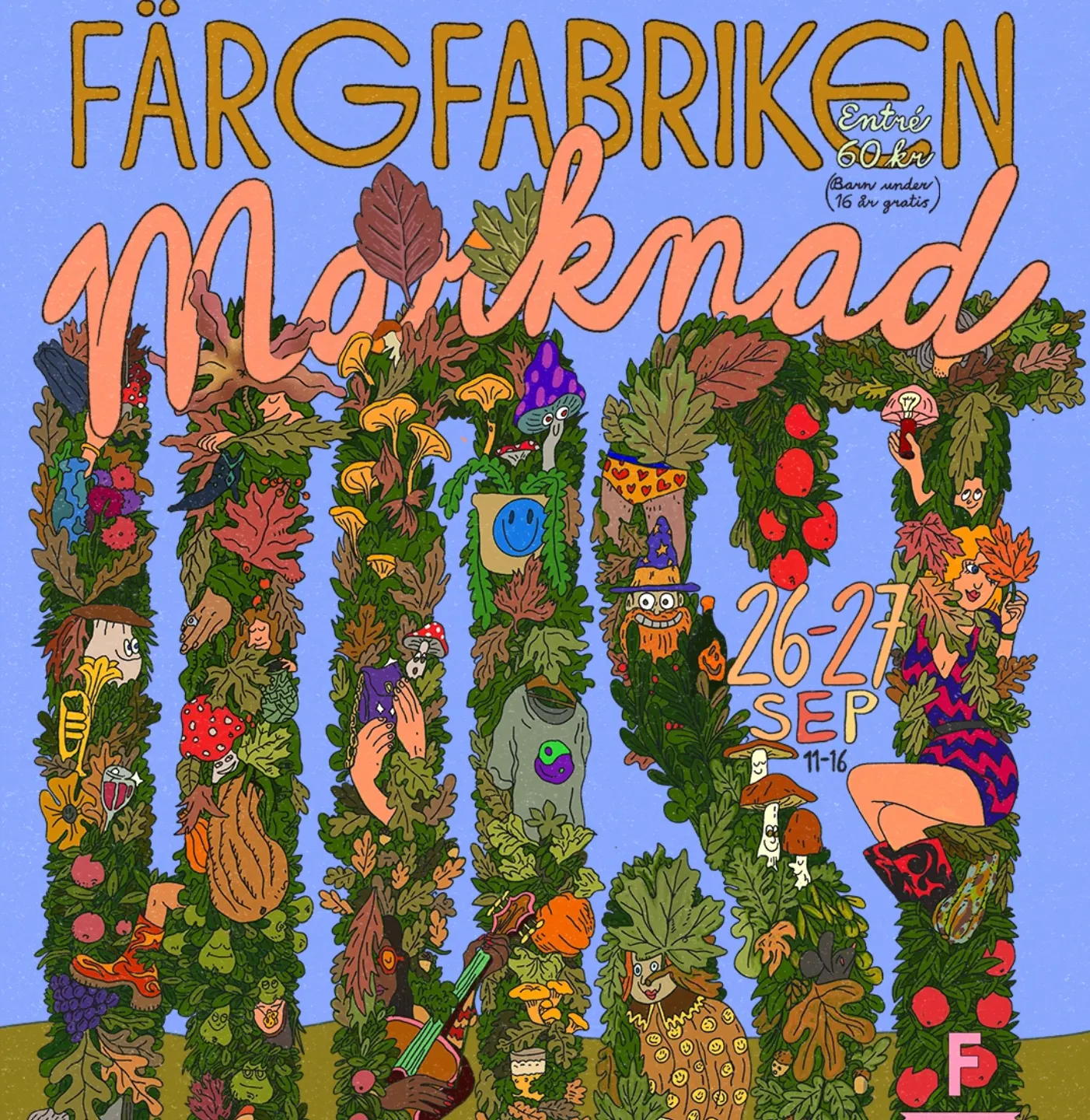 Designer Field Trip: Färgfabriken Autumn Market