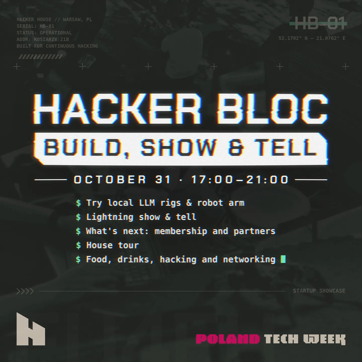 Build, Show & Tell @ Hacker Bloc