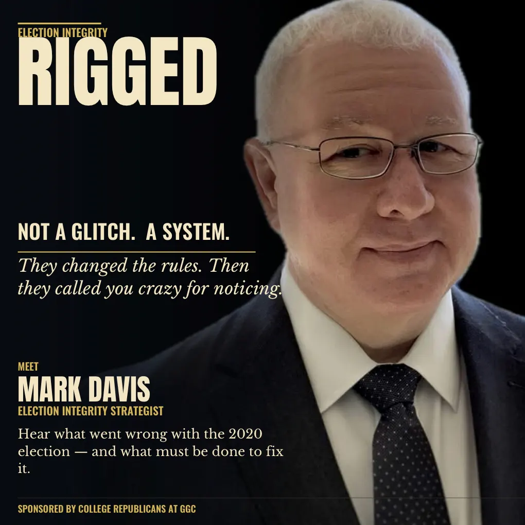 Election Integrity Expert Mark Davis At Georgia Gwinnett College