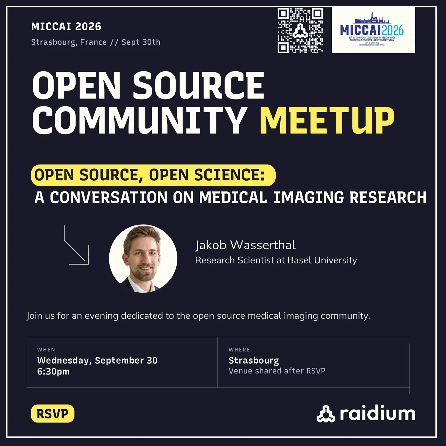 Raidium open source community meetup