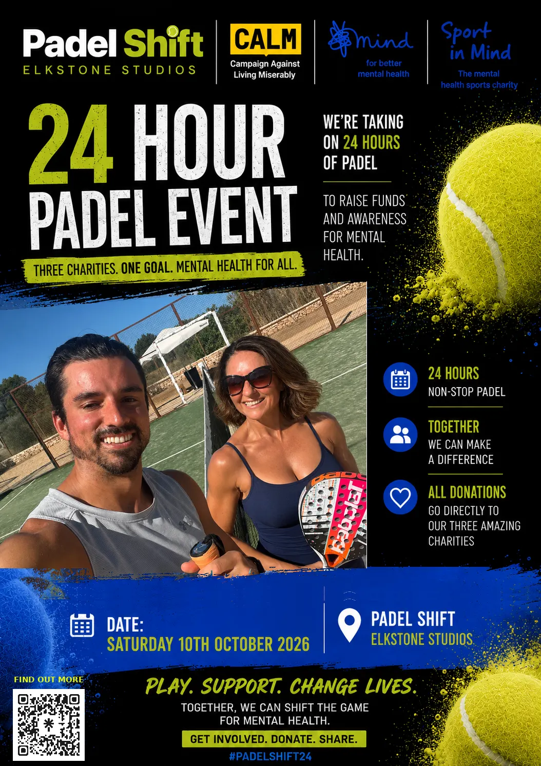24 Hour Charity Padel Challenge