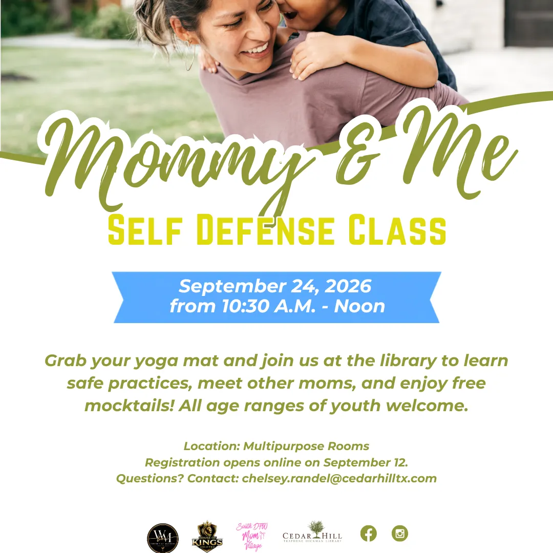 September 24th: Mommy & Me Self-Defense Class