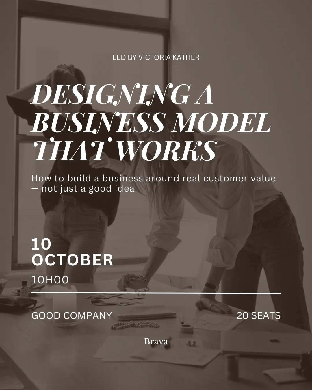Workshop: Designing a Business Model That Works