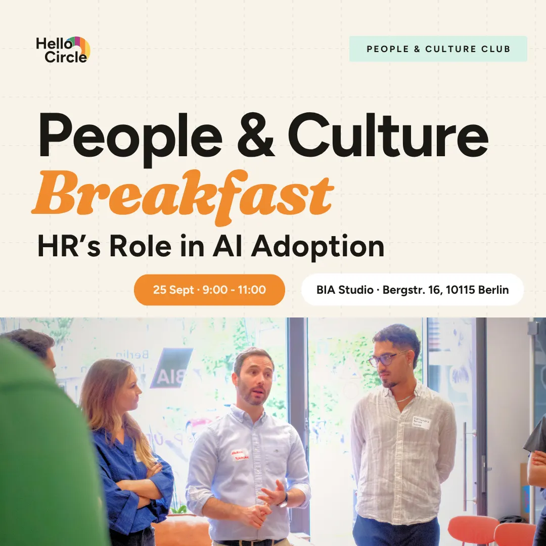 People & Culture Breakfast | HR's Role in AI Adoption