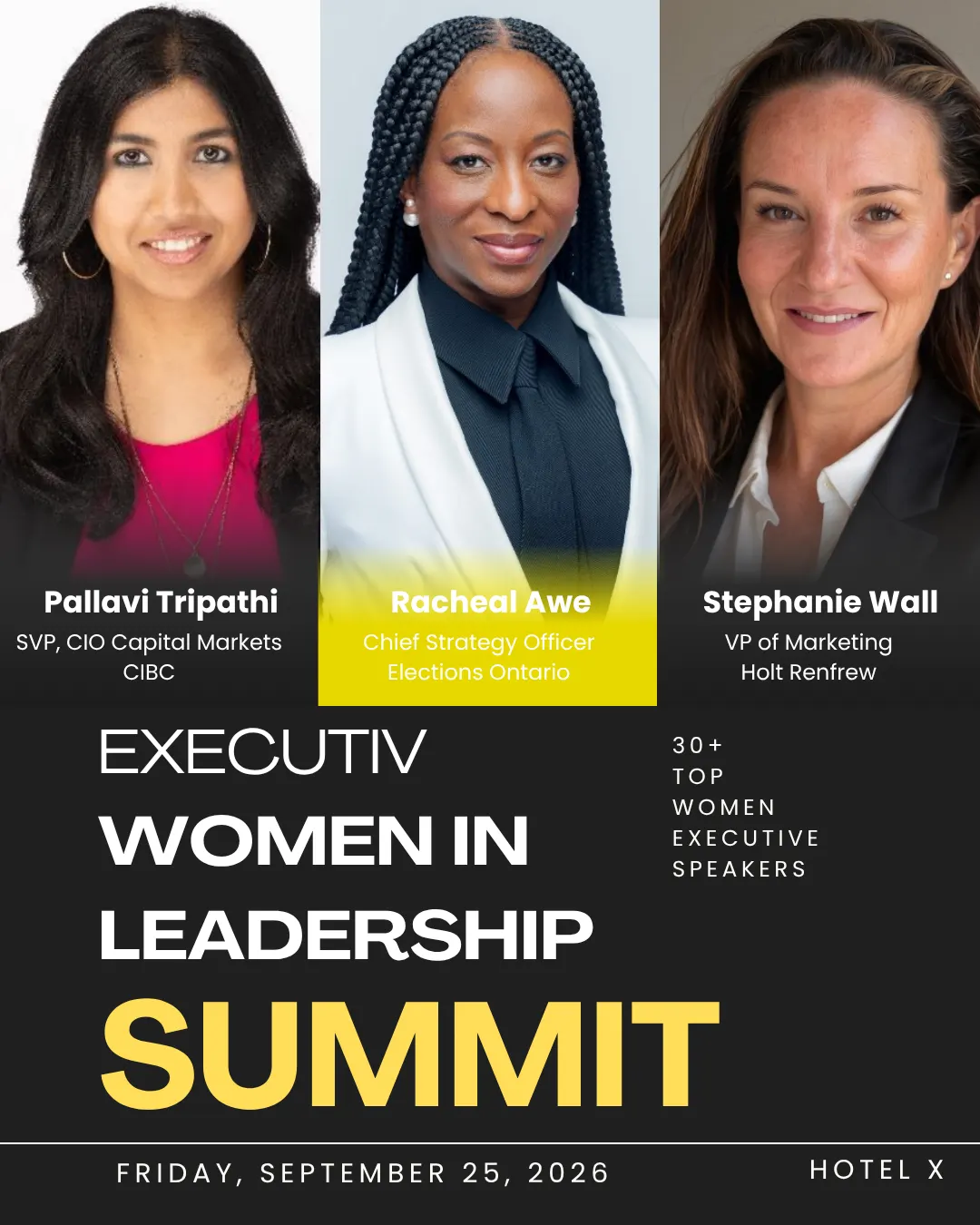 Executiv Women in Leadership Summit Toronto