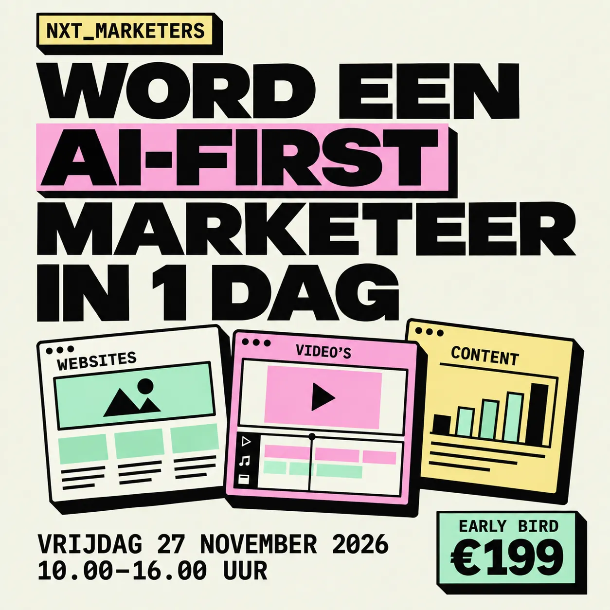 Word een AI-first marketeer in 1 dag