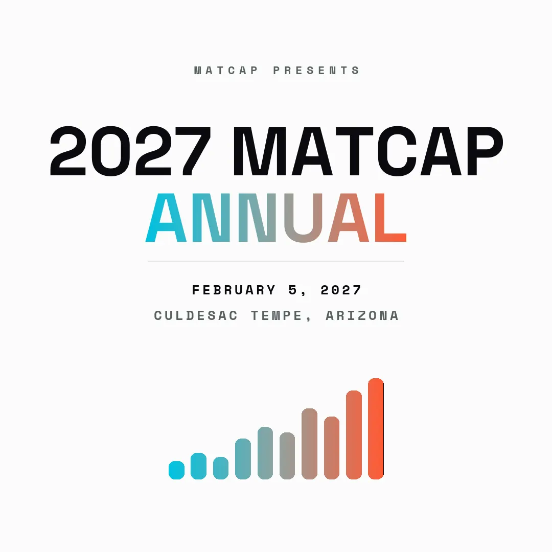 The 2027 MatCap Annual