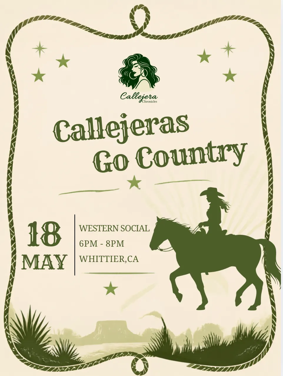Callejeras Go Country