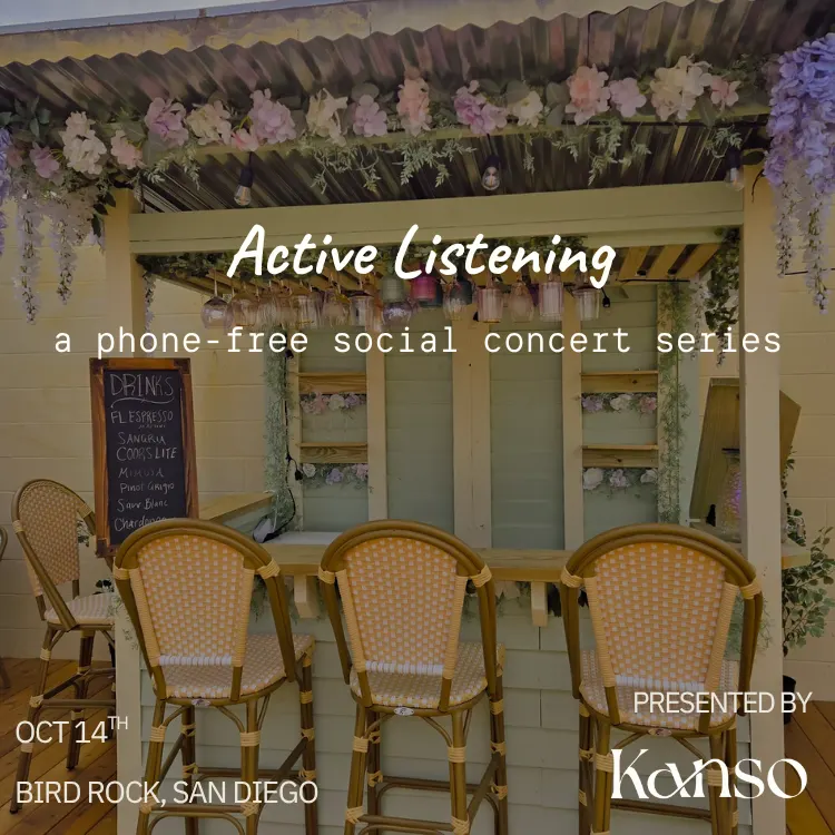 Active Listening: A Phone-Free Concert Series (San Diego)
