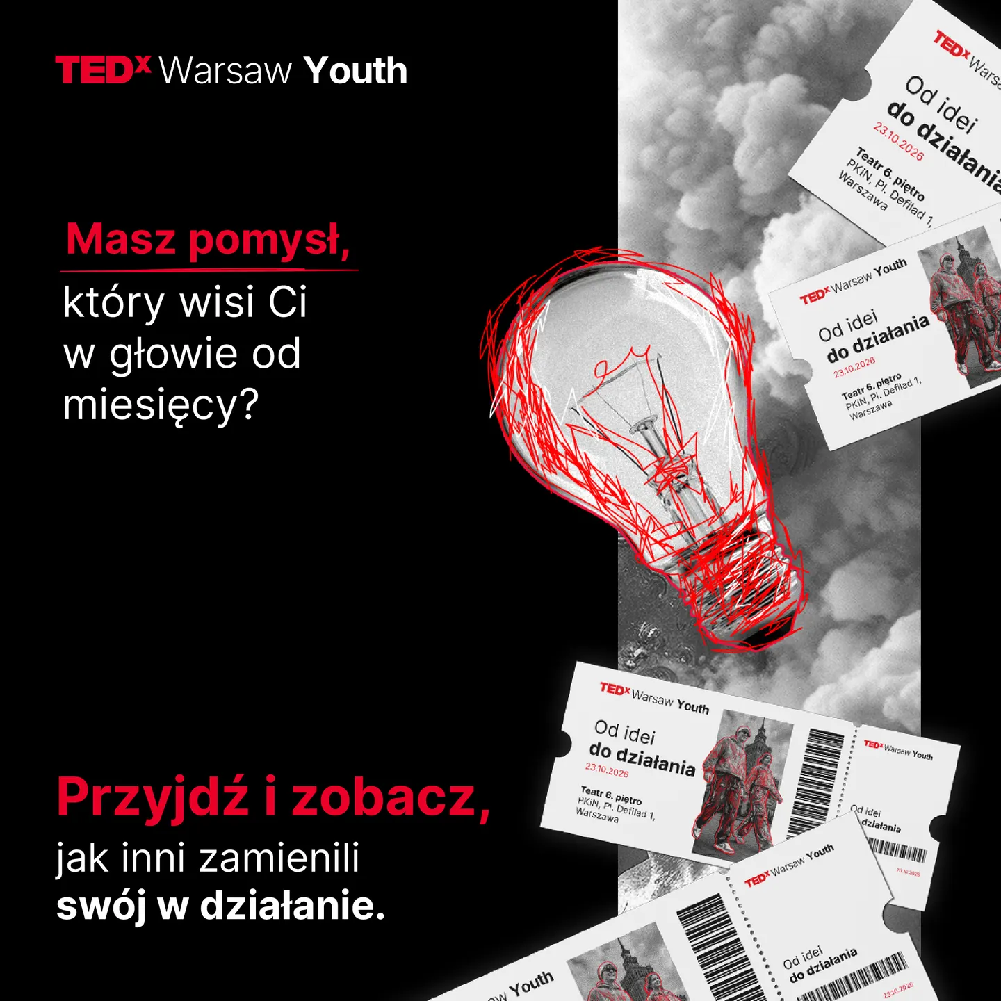 TEDxWarsaw Youth 2026 - Od idei do działania