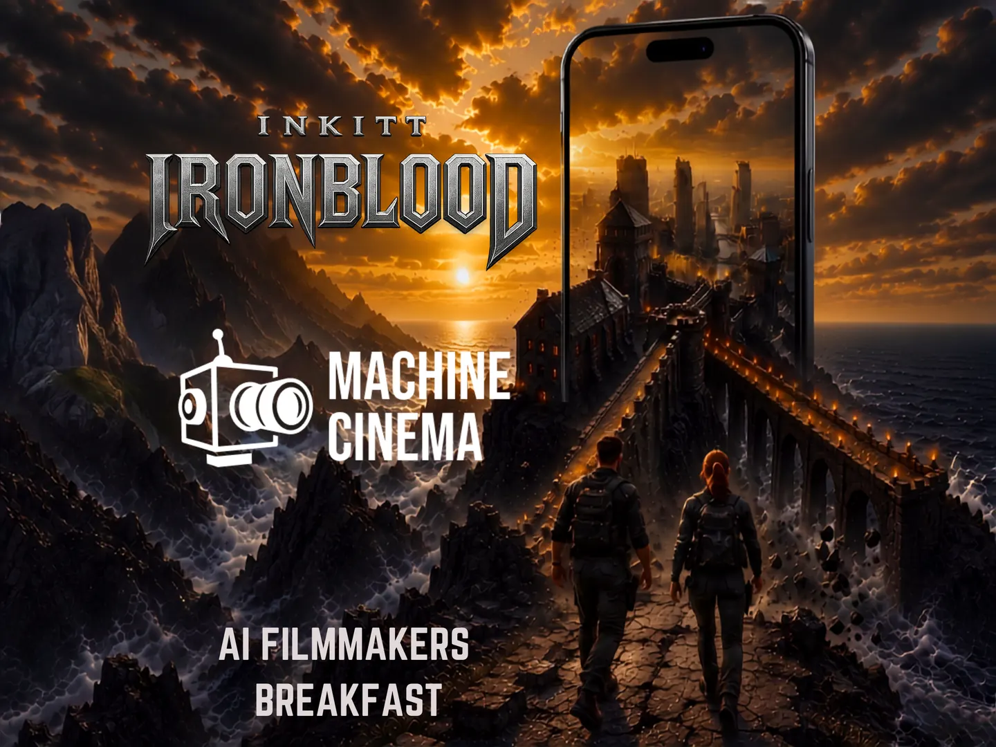 Inkitt Ironblood and Machine Cinema Present SF Monthly AI Filmmakers Breakfast