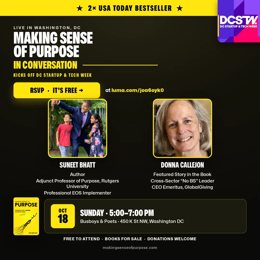 (DC) Making Sense of Purpose — In Conversation with Donna Callejon