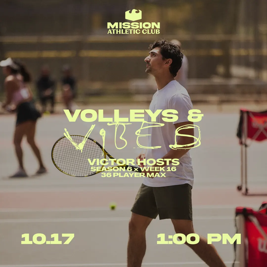 Victor Hosts Volleys & Vibes: SZN 6 x WEEK 16