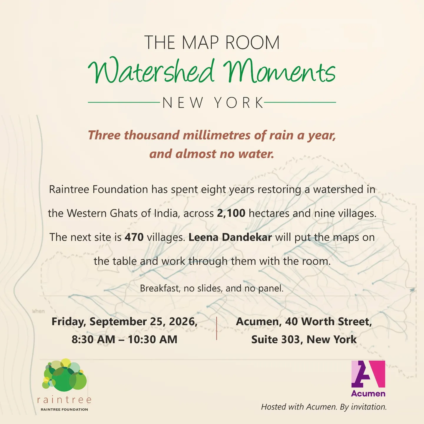 The Map Room - Watershed Moments Newyork