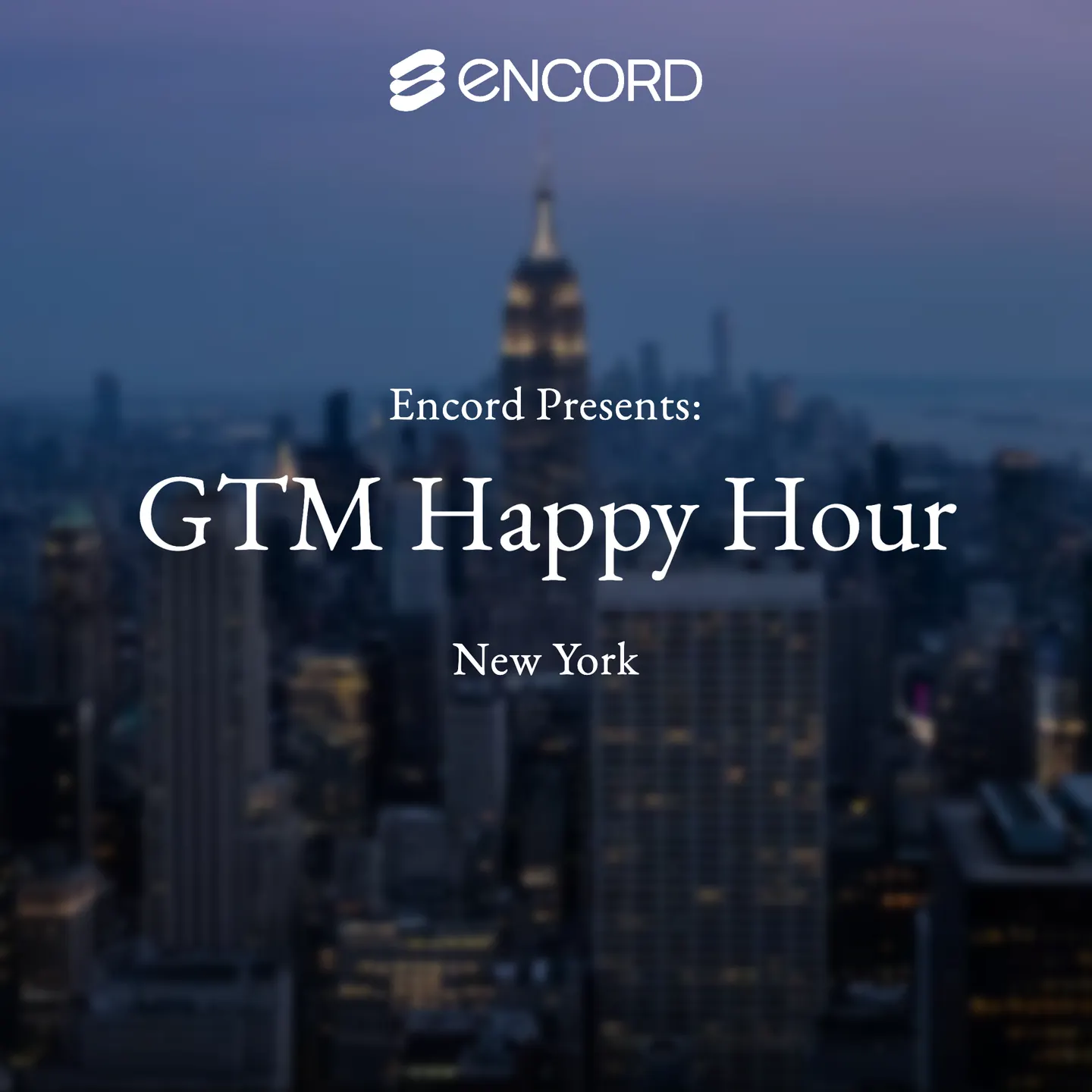 Encord GTM Happy Hour