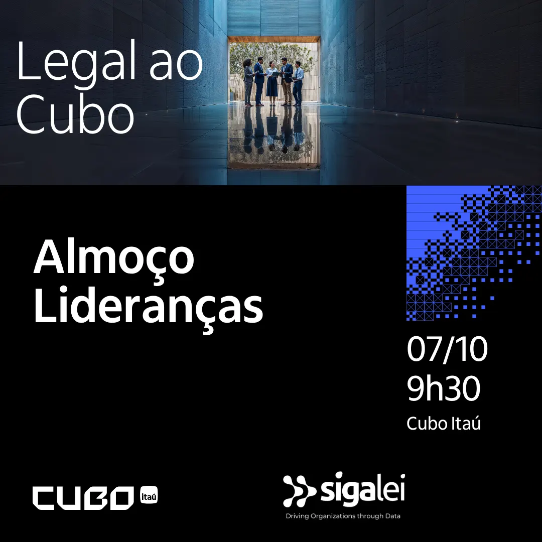 Legal ao Cubo: almoço de lideranças