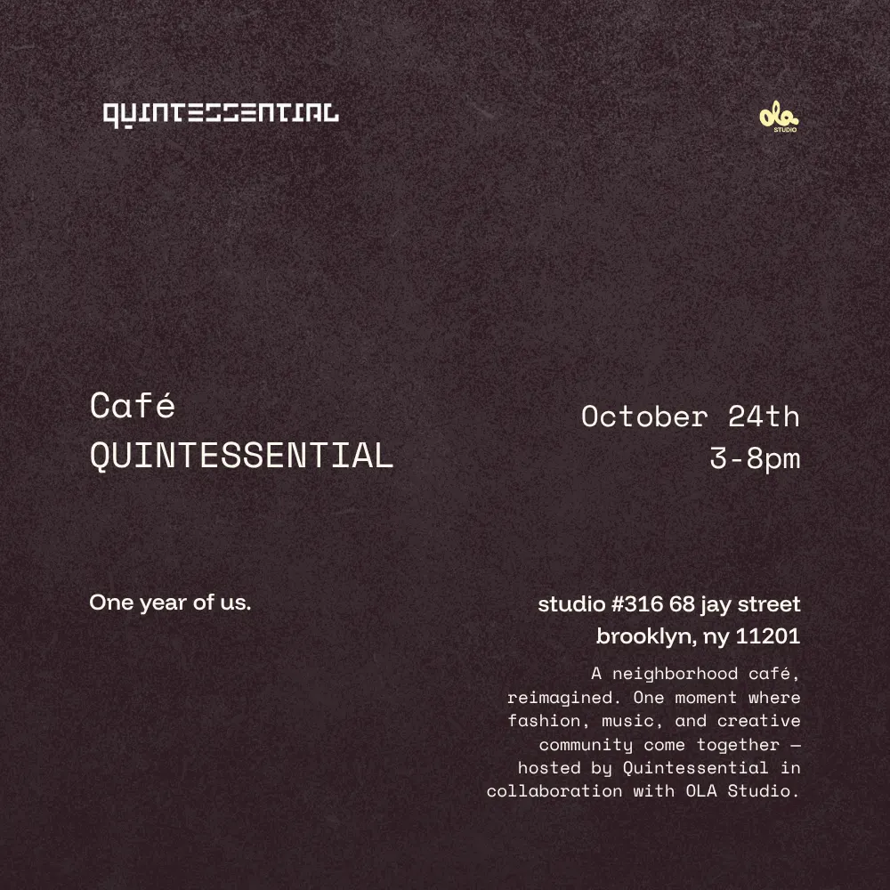 Café Quintessential