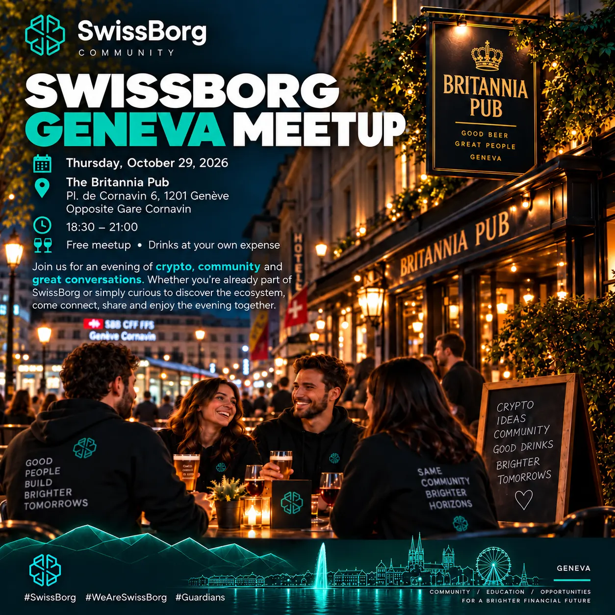 Swissborg Geneva meetup