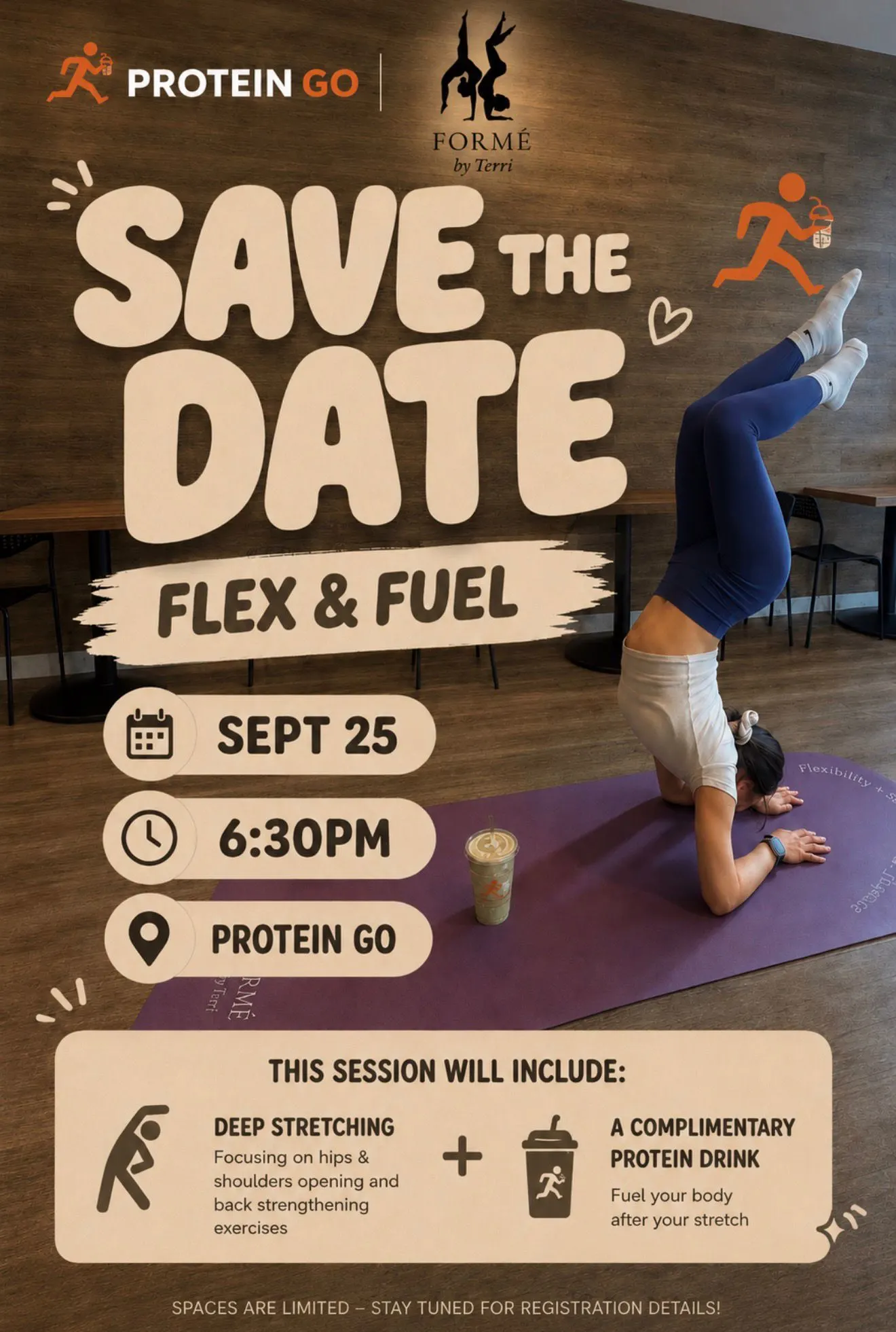 Flex & Fuel: Deep Stretch Session at Protein Go