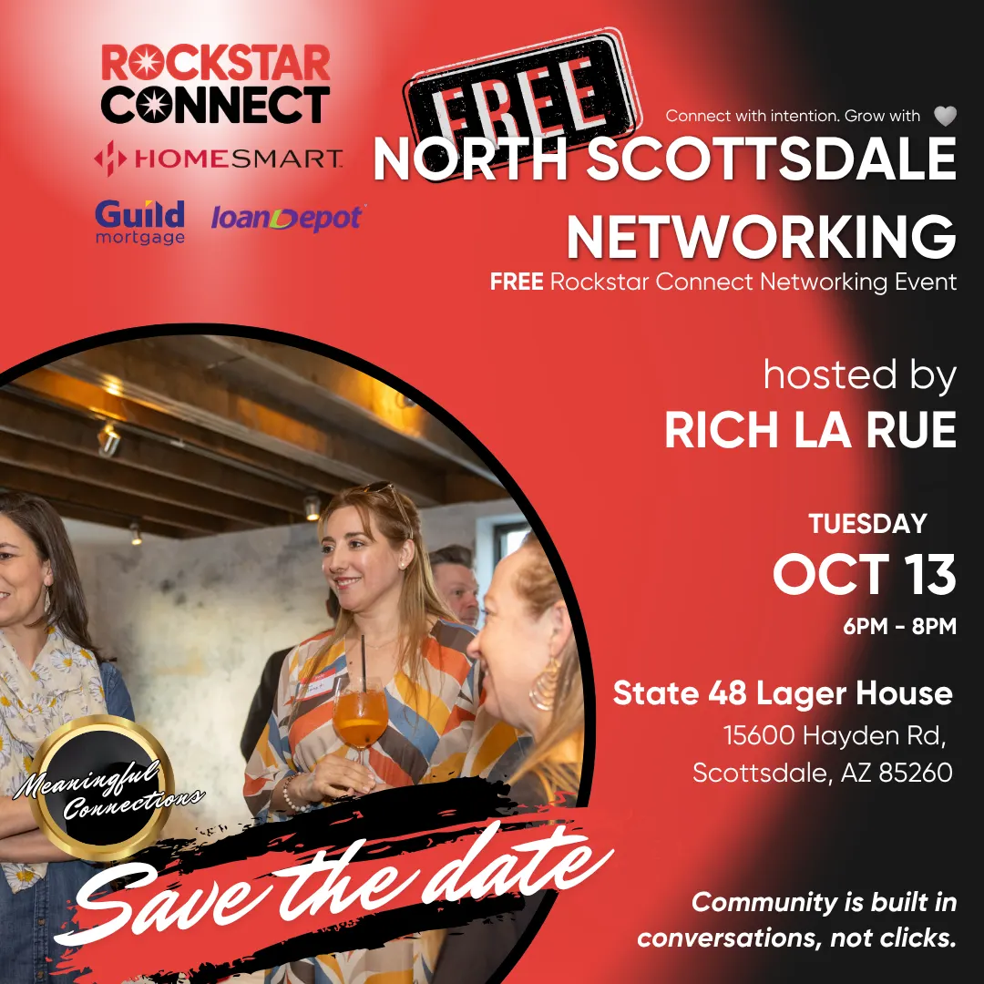Free North Scottsdale Networking Rockstar Connect Event (October)
