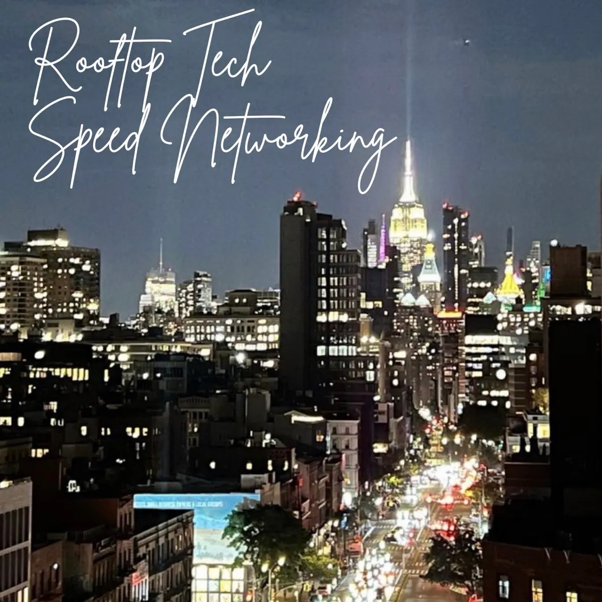 Rooftop Tech Speed Networking