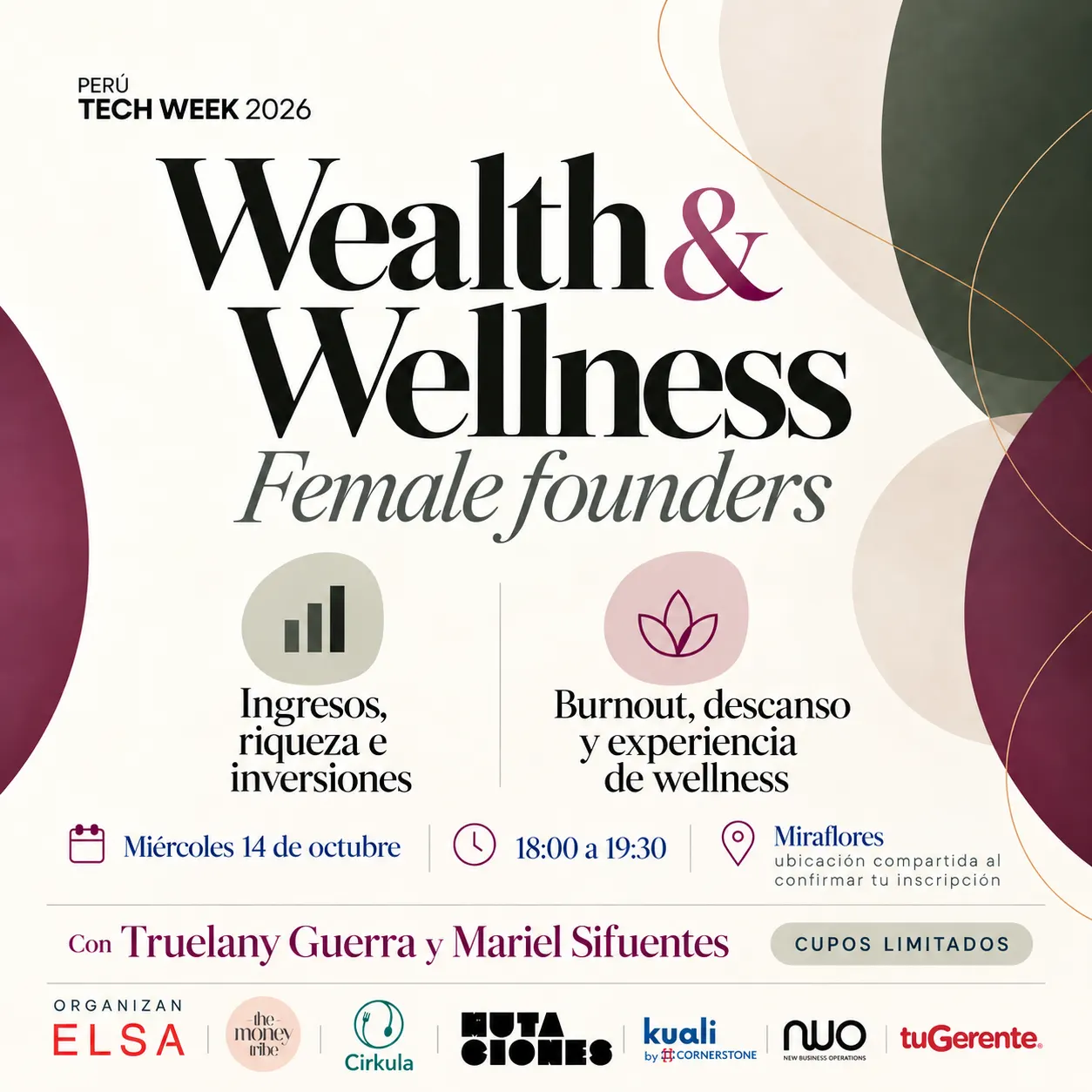 Wealth & Wellness -Female Founders Lima