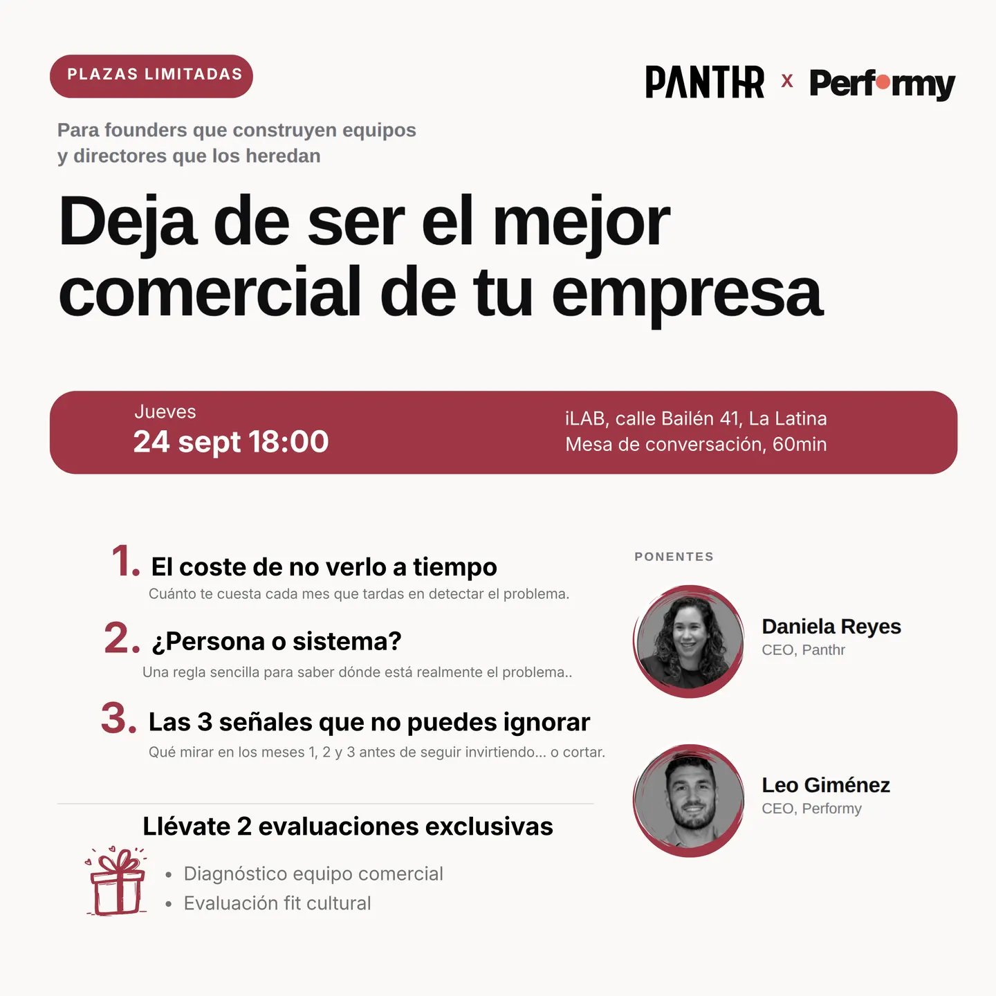 Deja de ser el mejor comercial de tu empresa