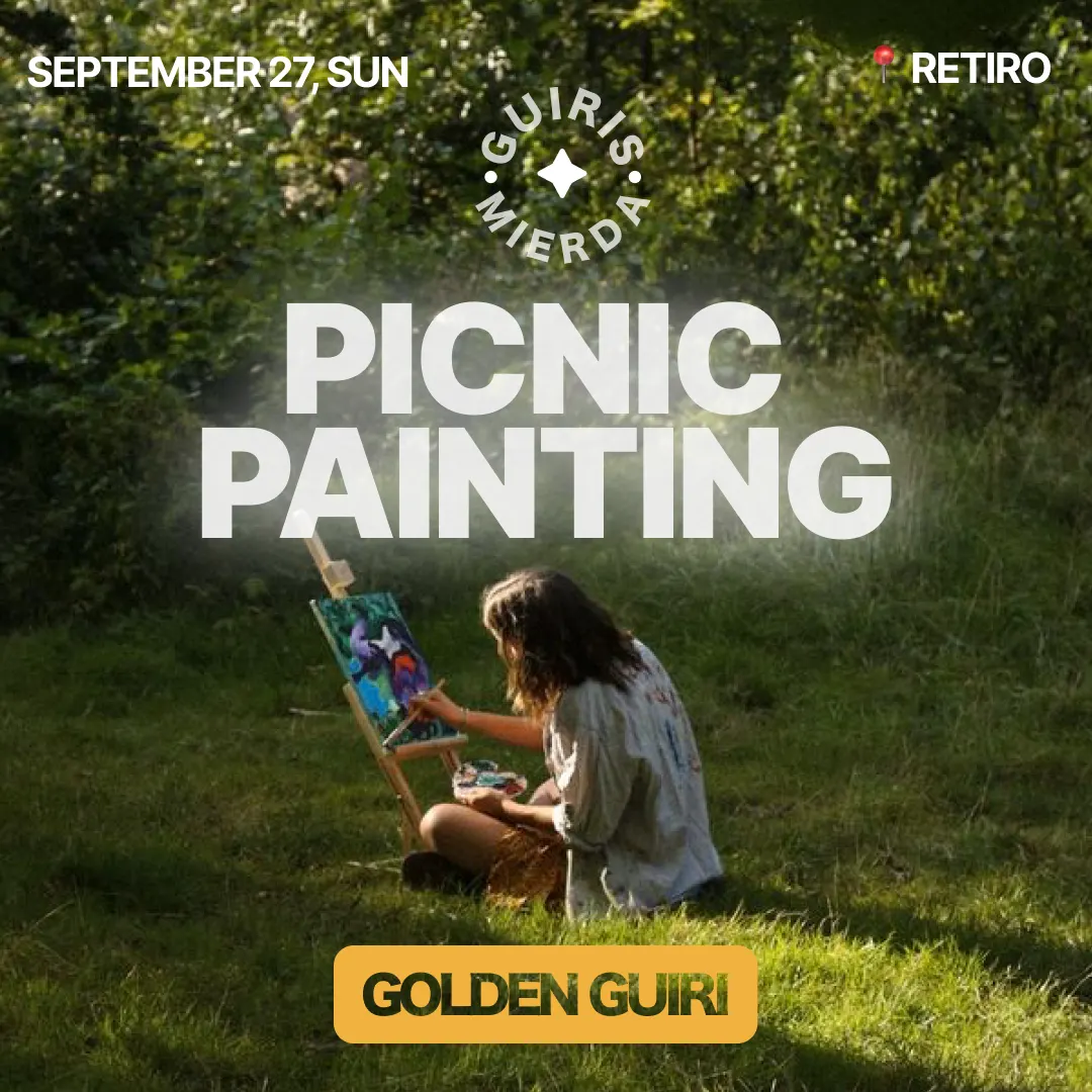 PICNIC PAINTING | At Retiro 🧺🎨