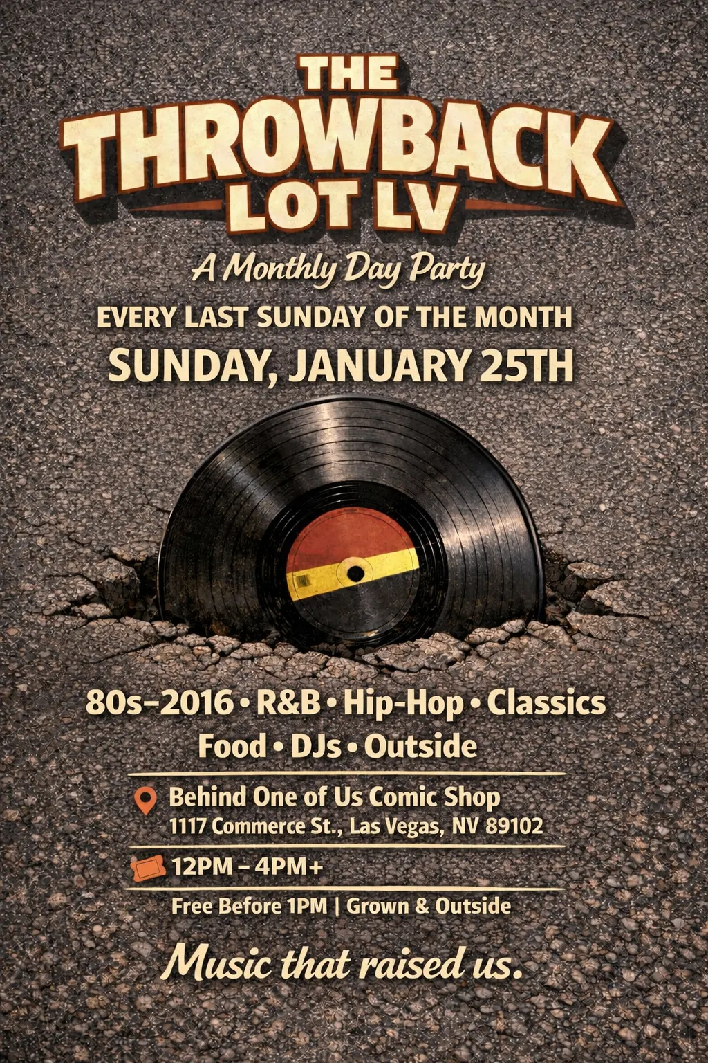 The Throwback Lot A Monthly Day Party