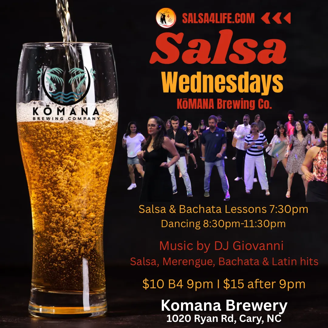 Salsa Wednesdays Latin Social & Lessons