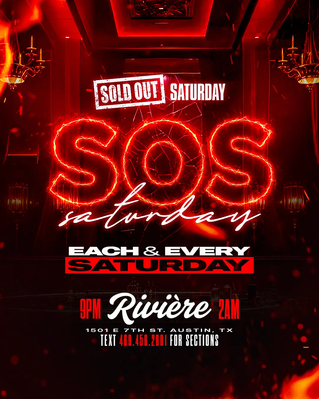 Sold Out Saturdays @Riviere Inside