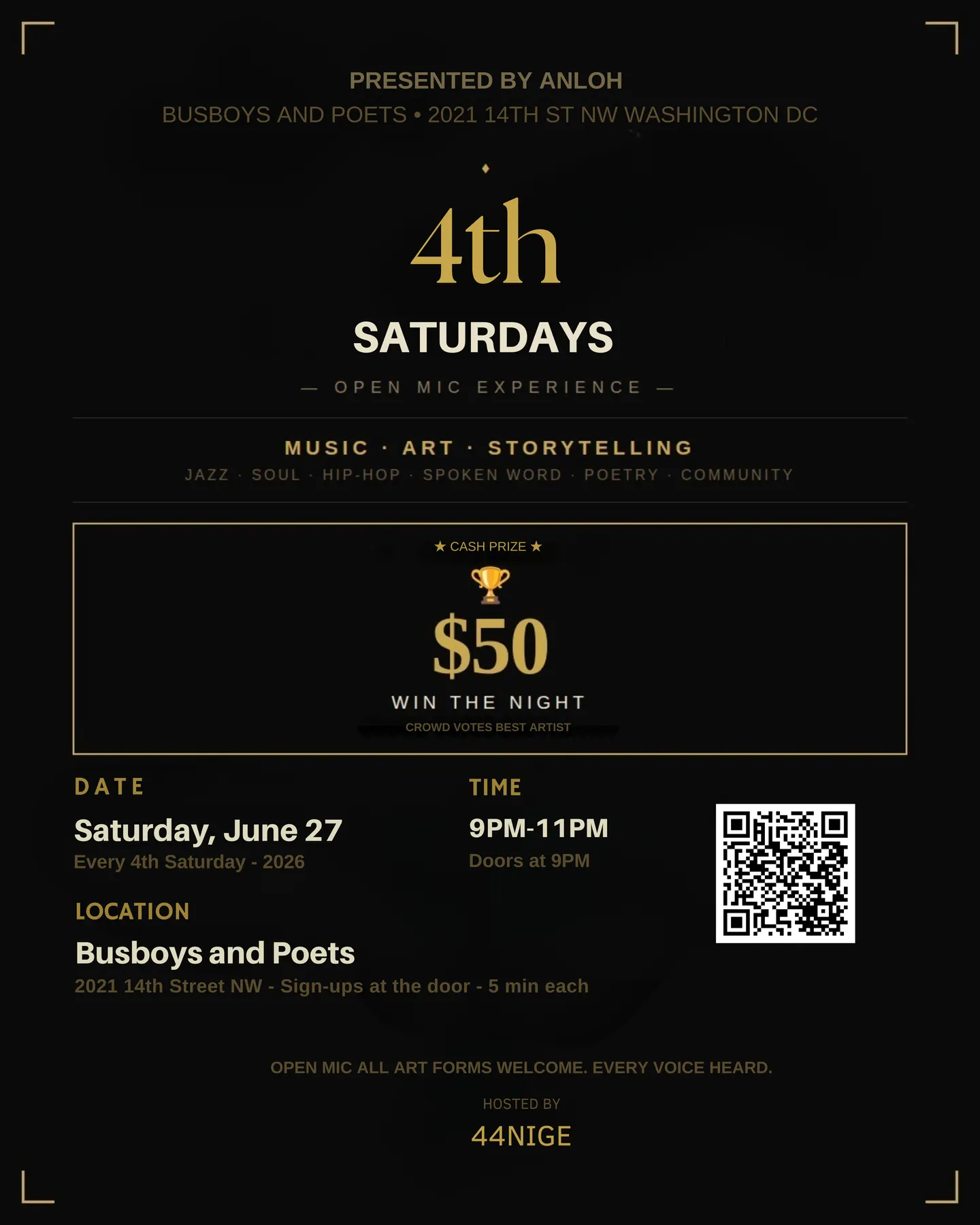 4th Saturdays