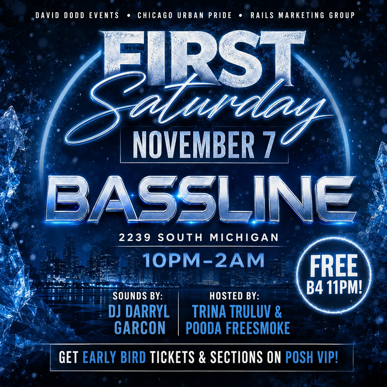 1ST Saturday @ Bassline!