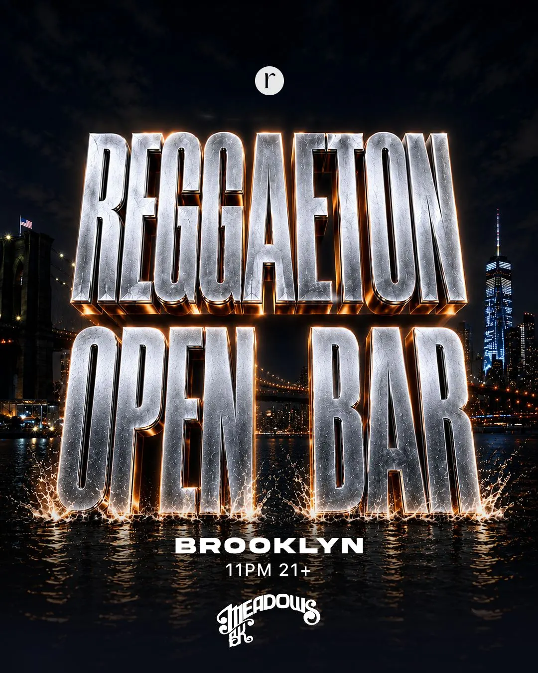 REGGAETON OPEN BAR 🥃🔥 (21+)