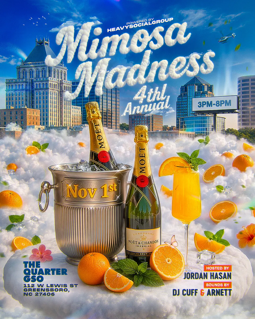 Mimosa Madness: 4th Annual GHOE100 Day Party