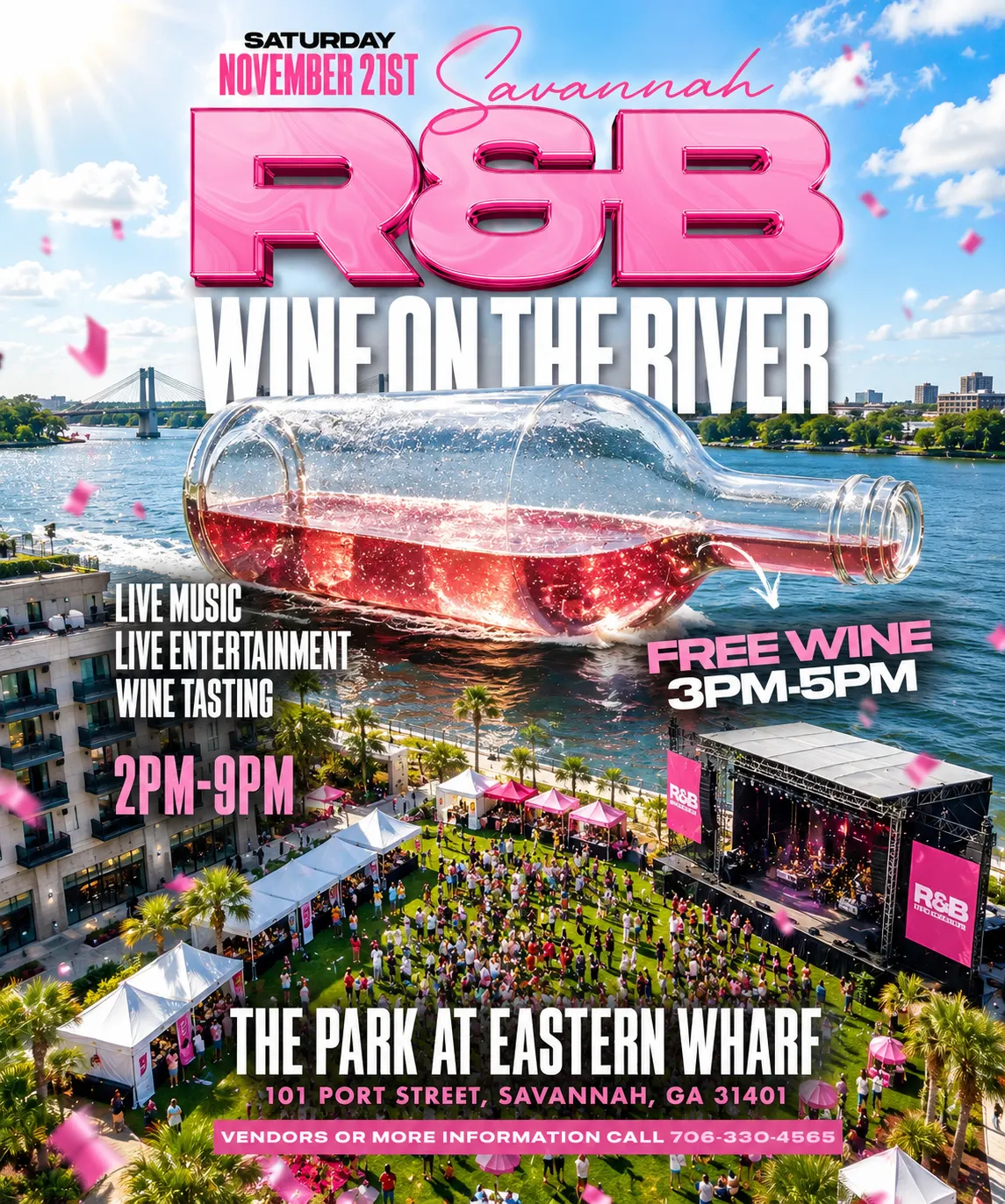 Savannah R&B Wine On The River
