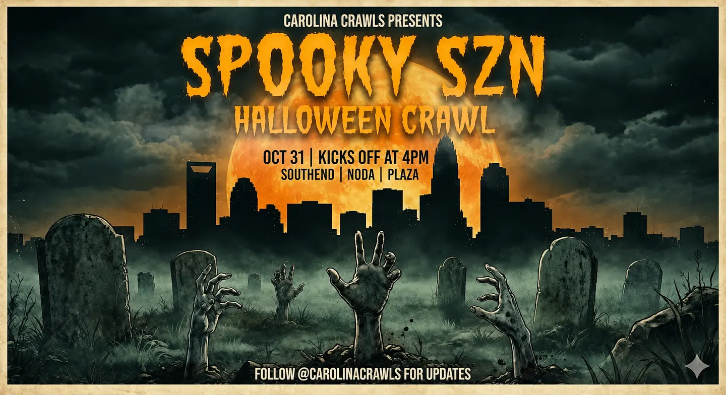 Spooky Szn | Halloween Bar Crawl |Charlotte