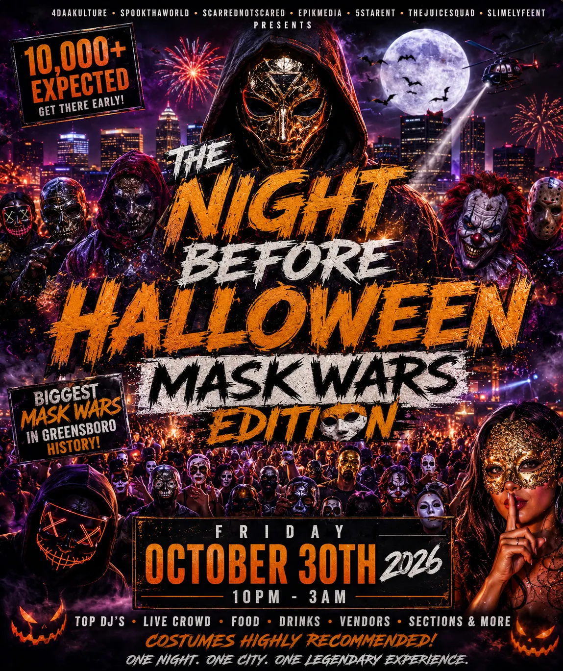 THE NIGHT BEFORE HALLOWEEN: MASK WARS EDITION
