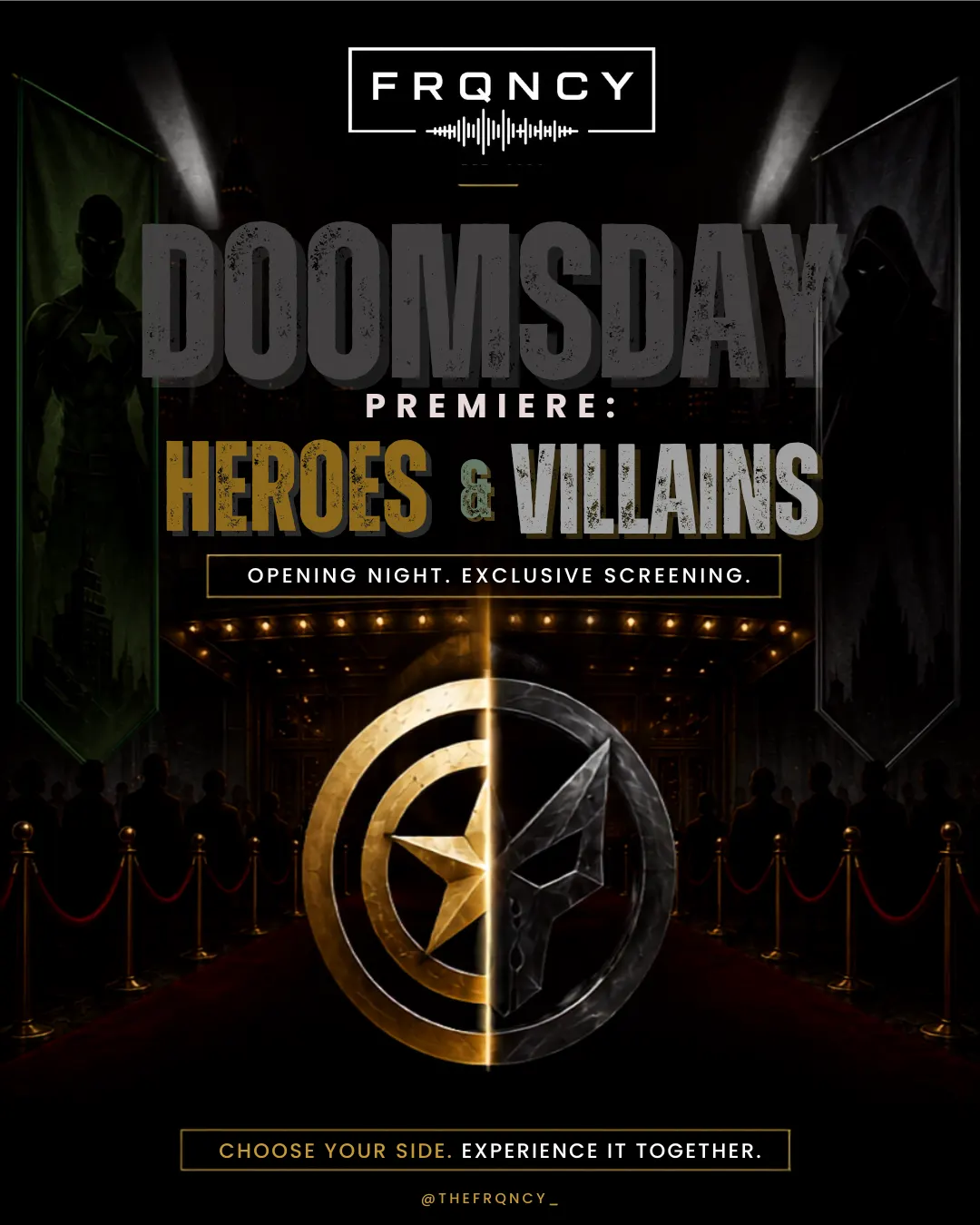 Doomsday Premiere: Heroes & Villains