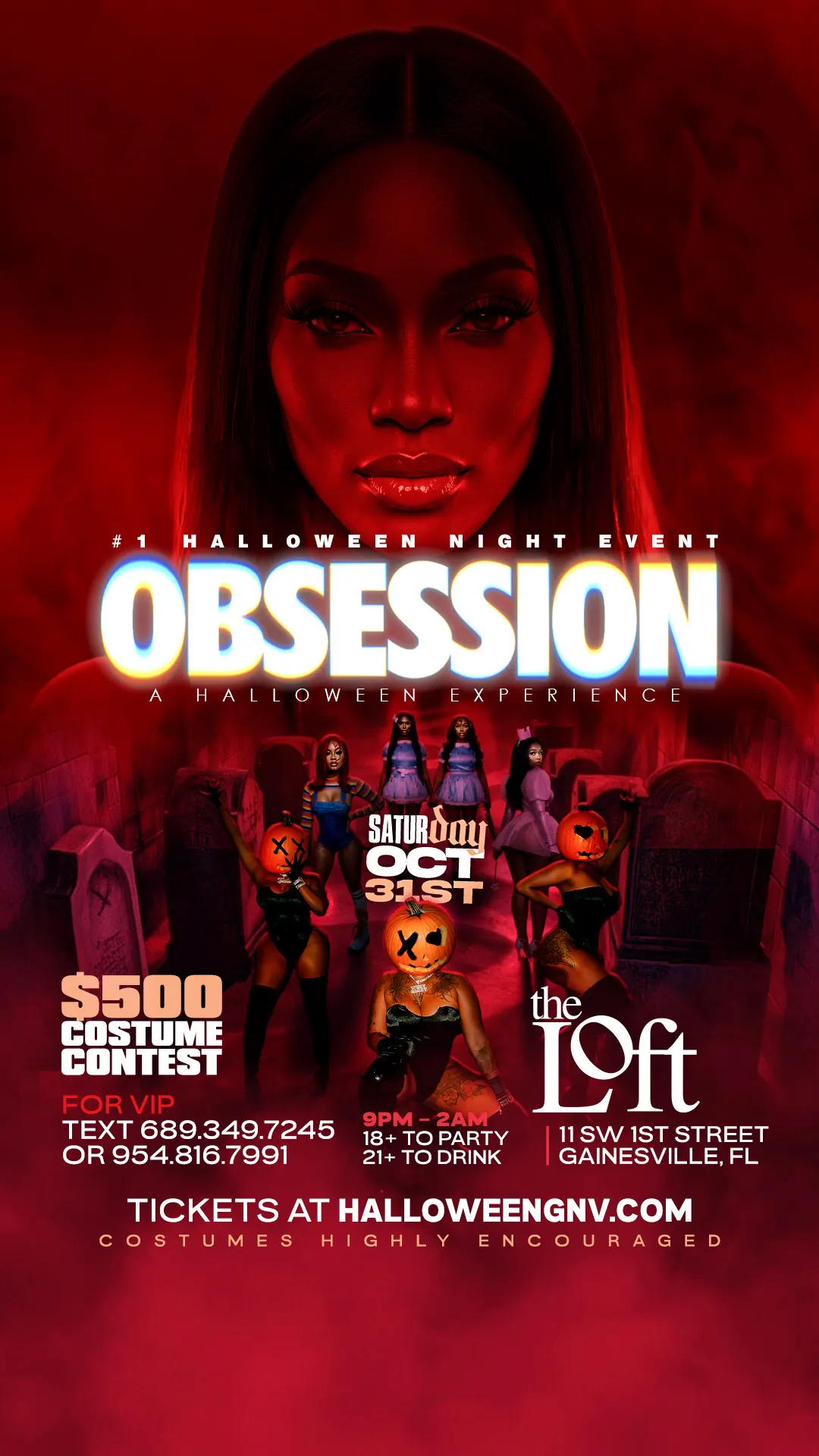 OBSESSION - A HALLOWEEN EXPERIENCE